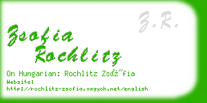 zsofia rochlitz business card